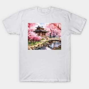 Cherry Blossom Sanctuary T-Shirt